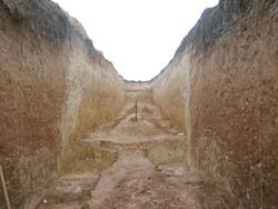 The first trench